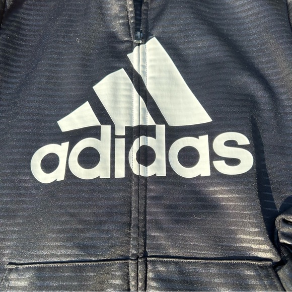 Adidas Zip-Up Sweater size 7 - Picture 3 of 4